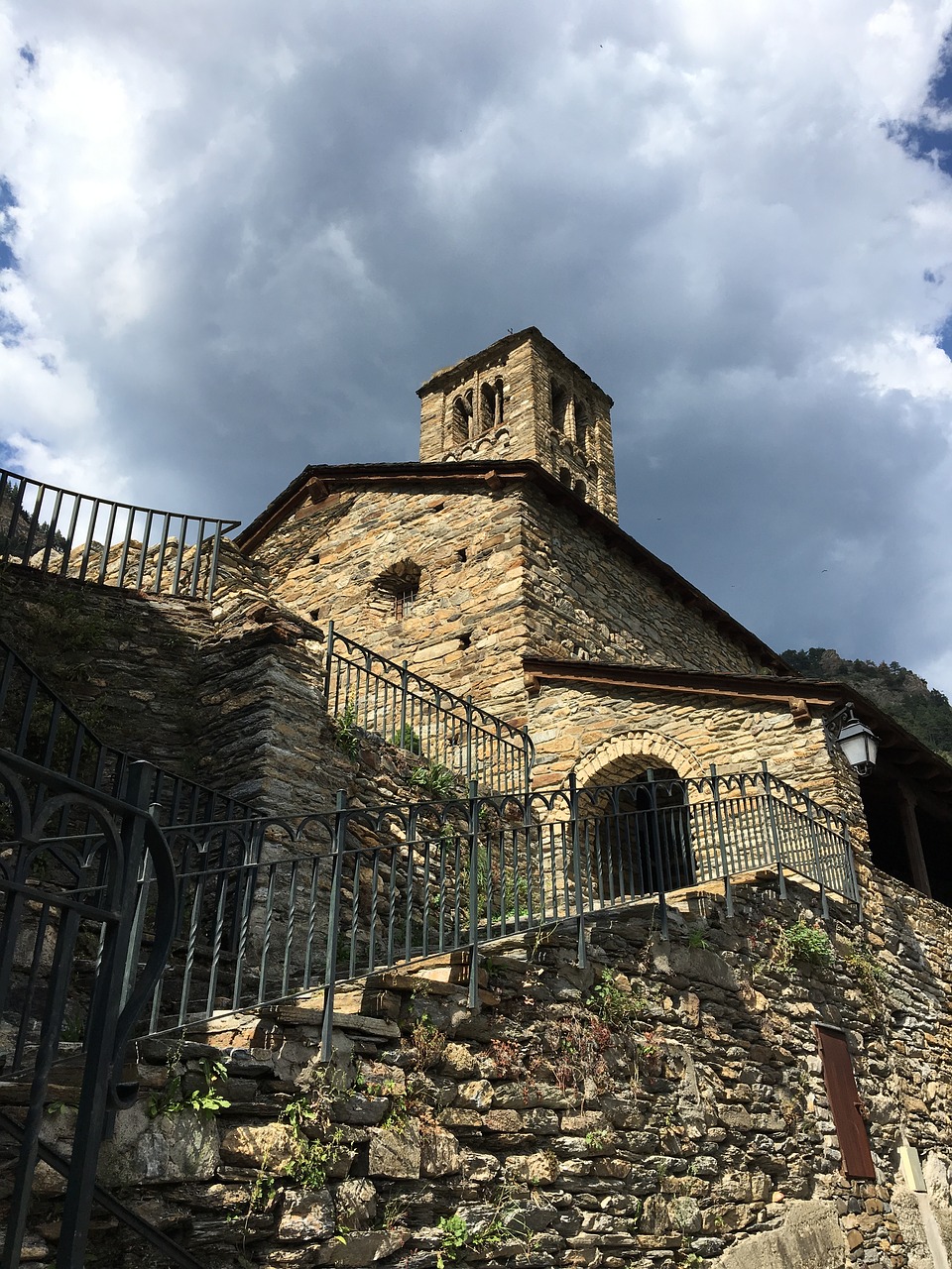 church mountain spain free photo