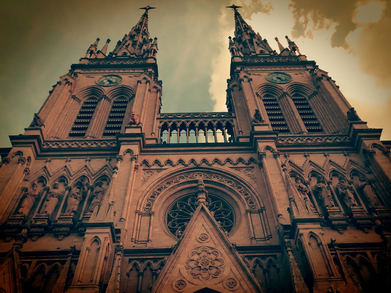 church catholic gothic architecture free photo