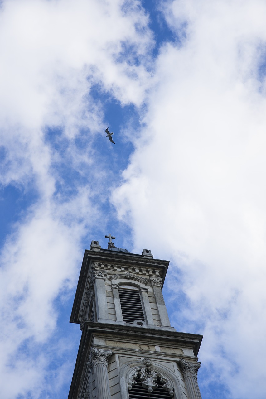 church religion tower free photo