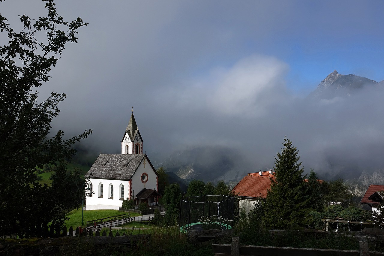 church homes fog free photo