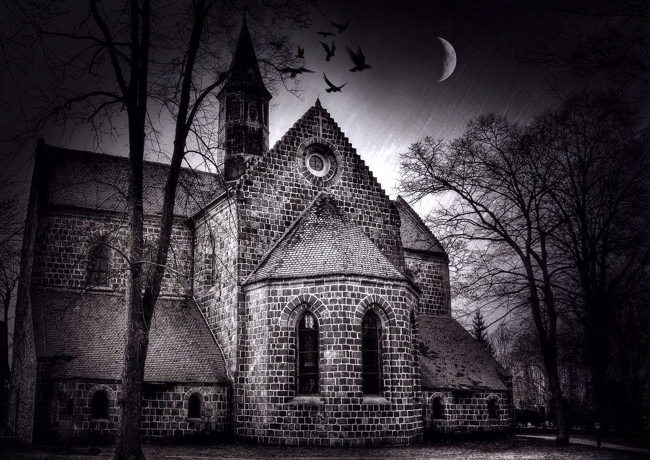 church night dark free photo