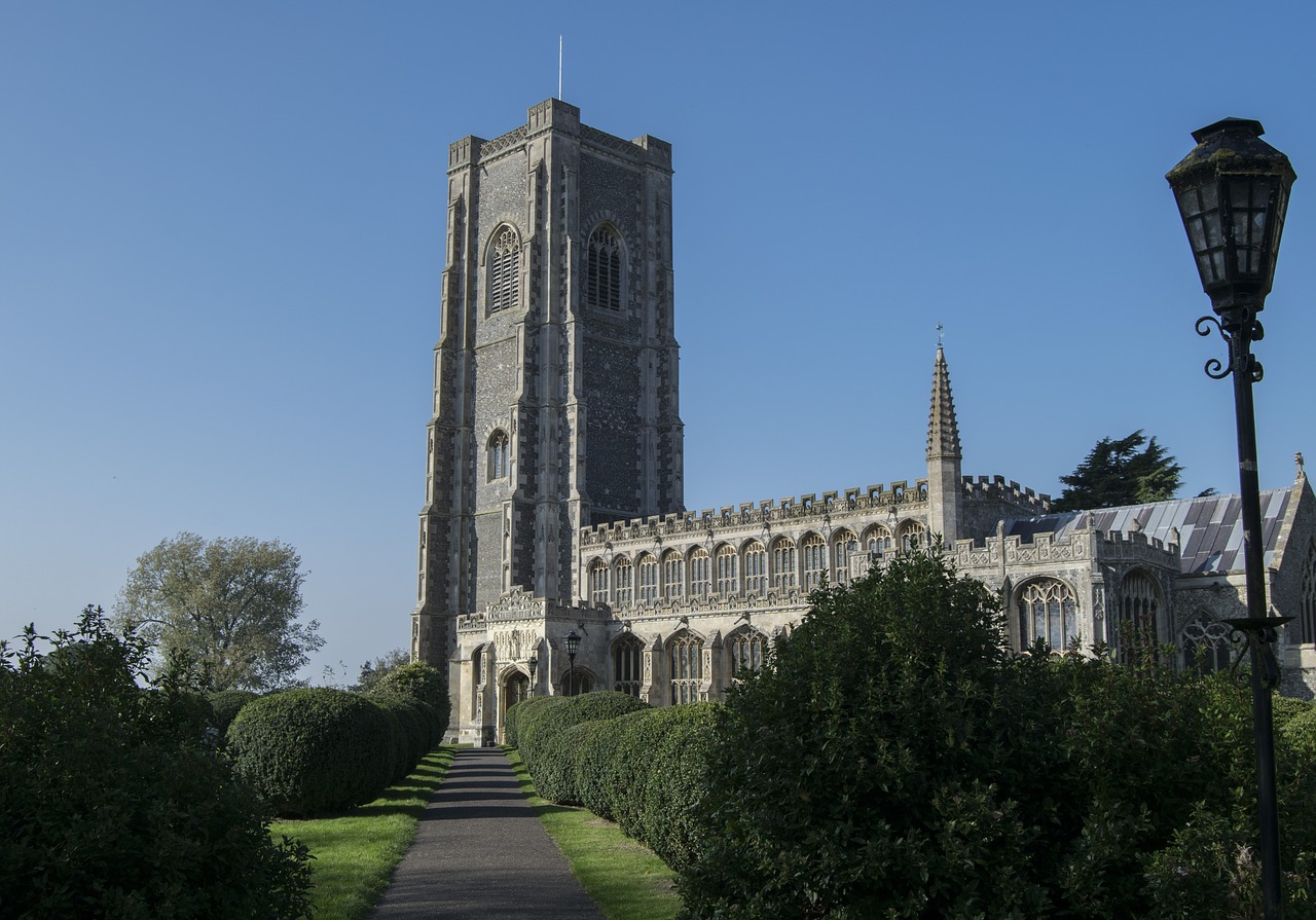 church lavenham suffolk free photo