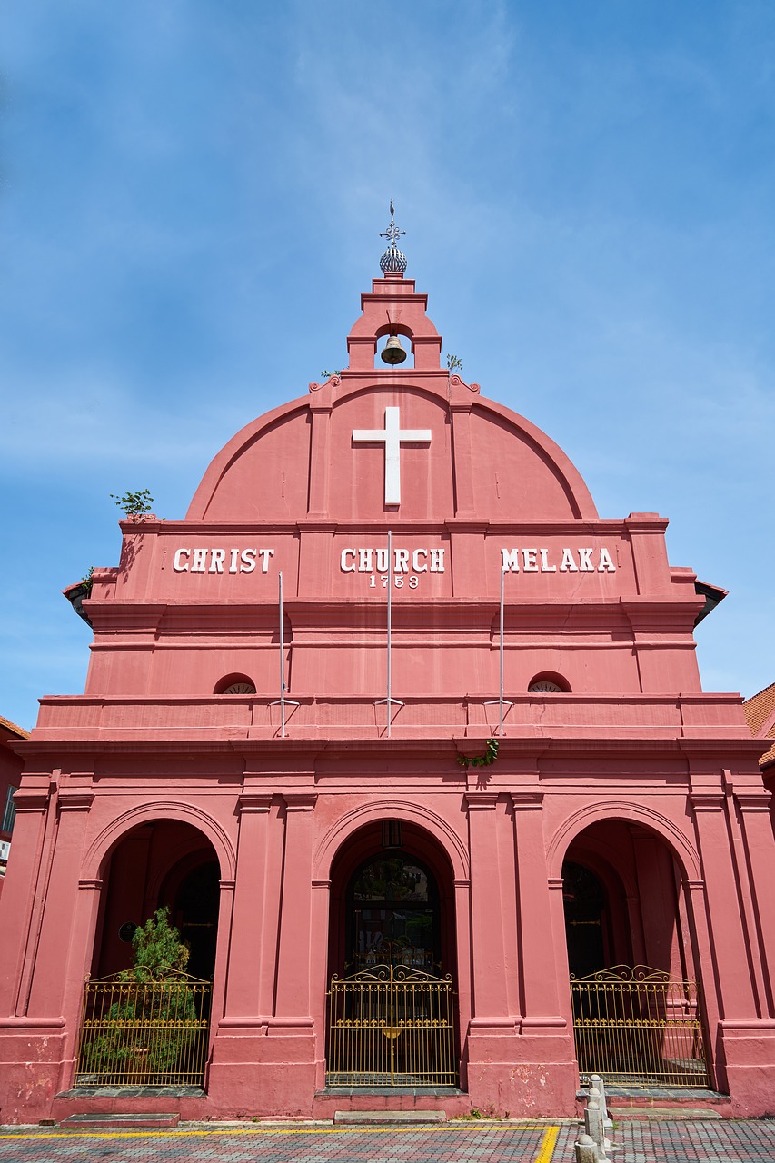 church malaysia red free photo