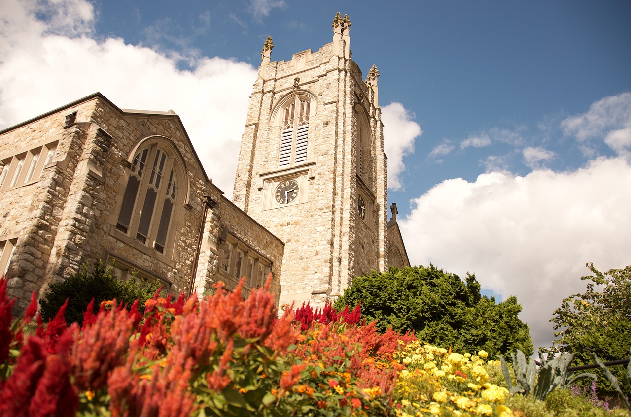 church flowers chapel free photo