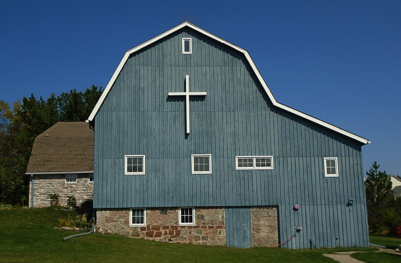 church rural christian free photo