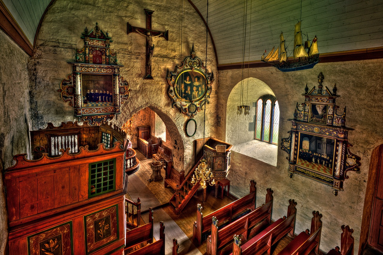 church religion indoors free photo