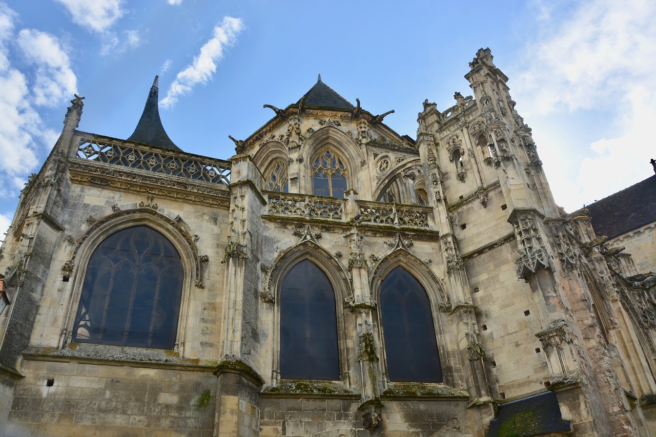 church  church  falaise free photo