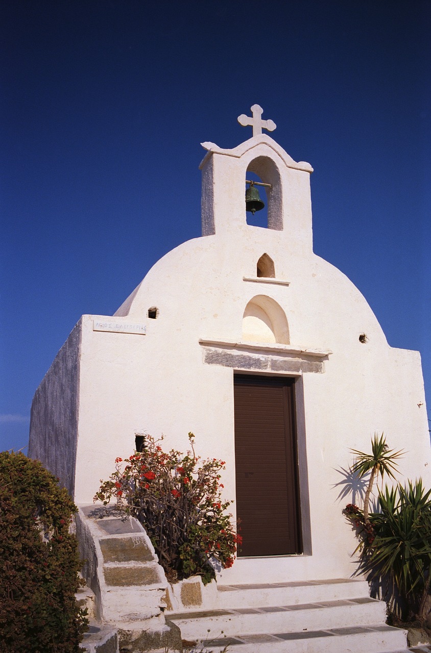 church  travel  greece free photo