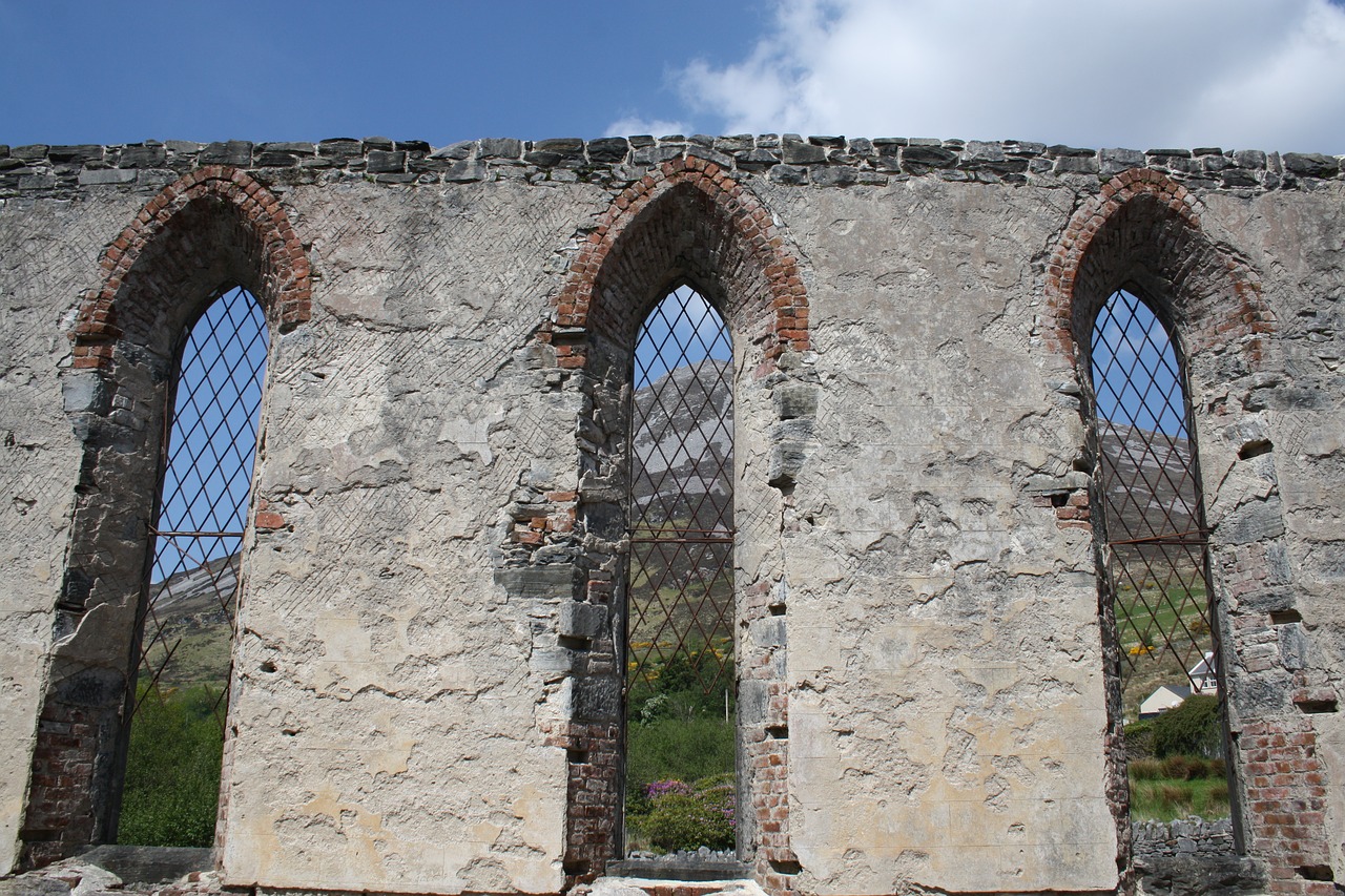 church  ruin  ireland free photo