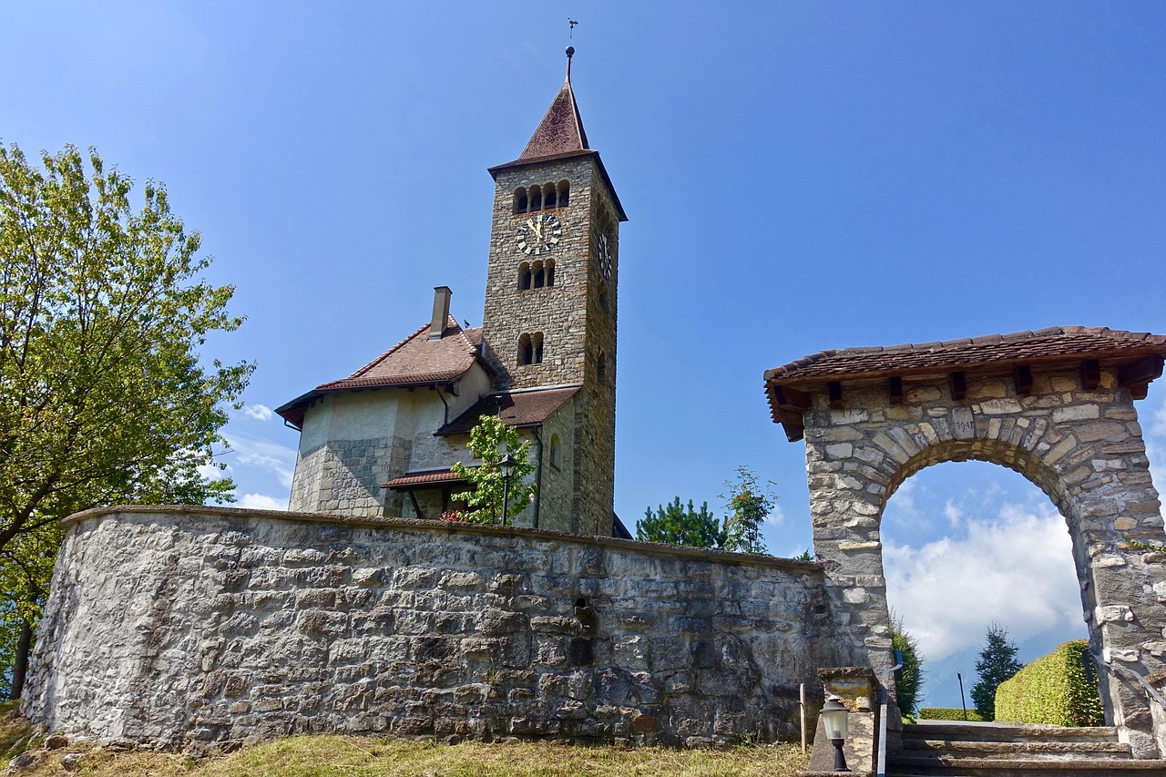 church  arch  stone free photo