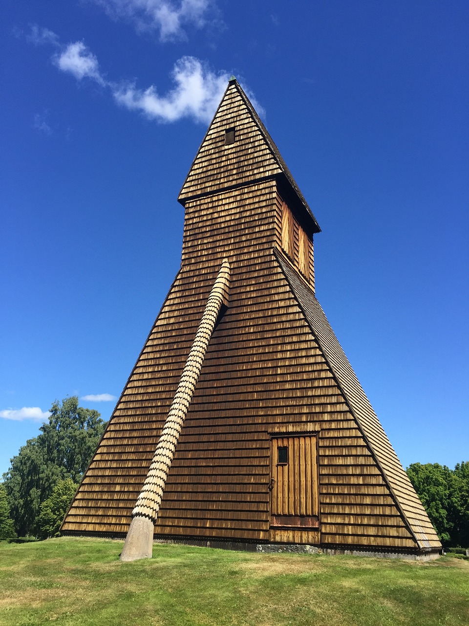 church  clocktower  sweden free photo