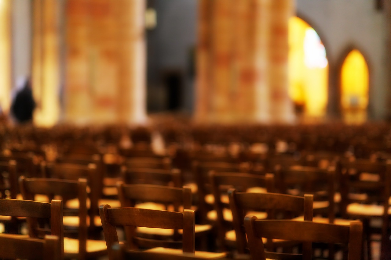 church  chairs  benches free photo