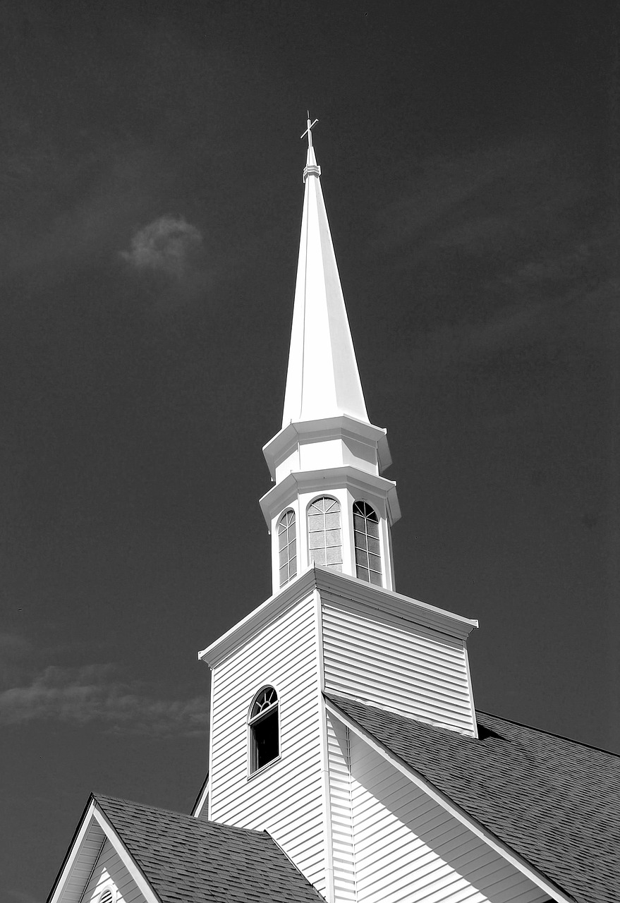 church  steeple  building free photo