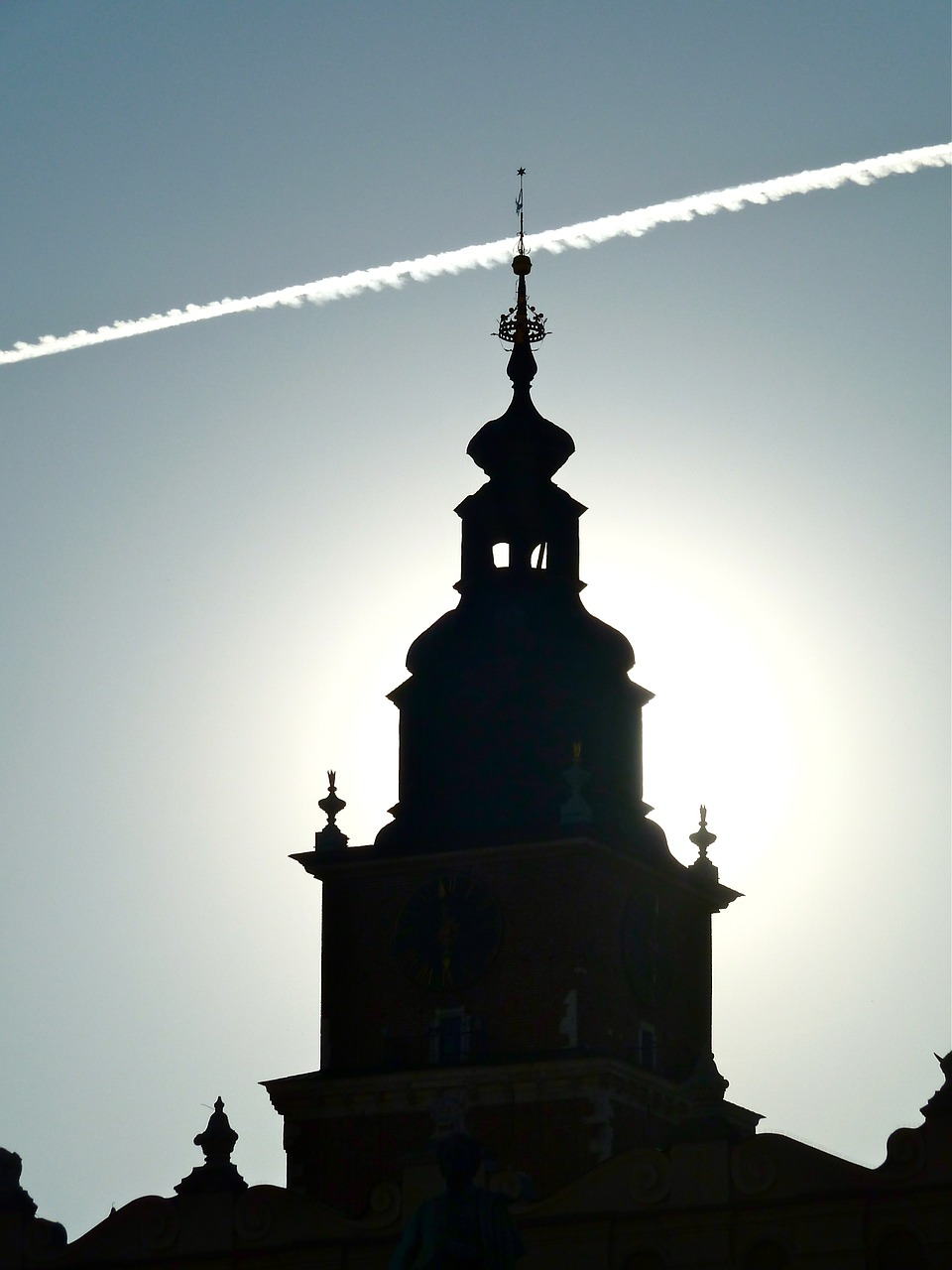 church krakow silhouette free photo