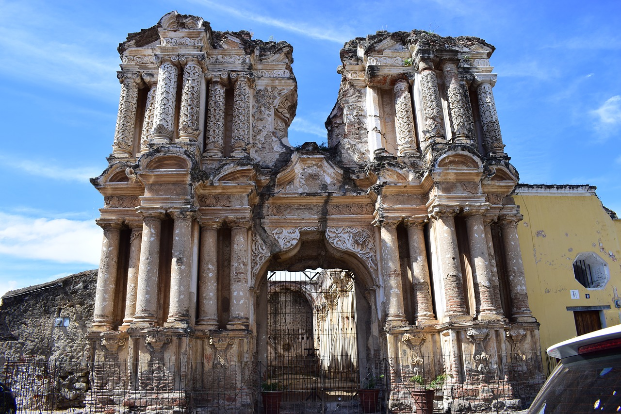 church  ruins  architecture free photo