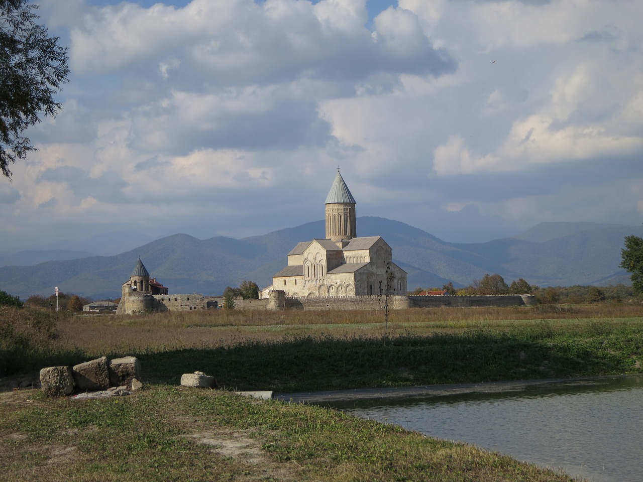 church  georgia  caucasus free photo