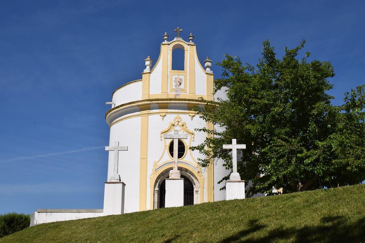 church  elvas  portugal free photo