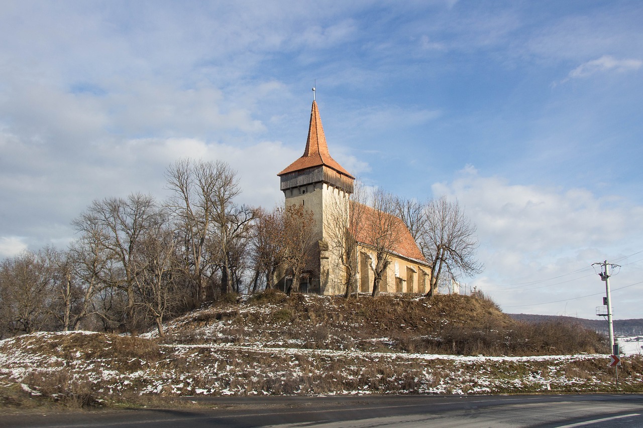 church  saxon  transylvania free photo