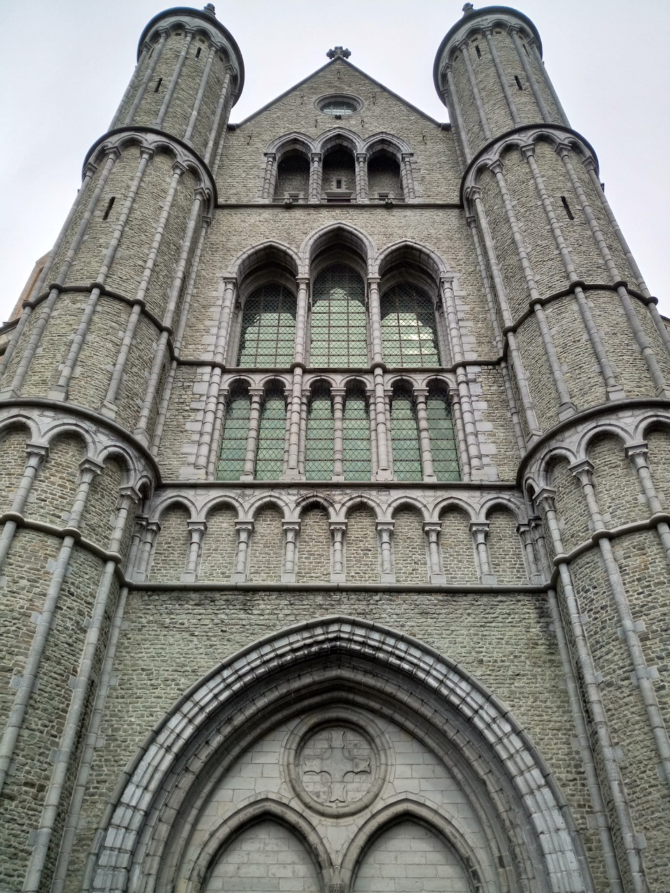 church  bruges  building free photo