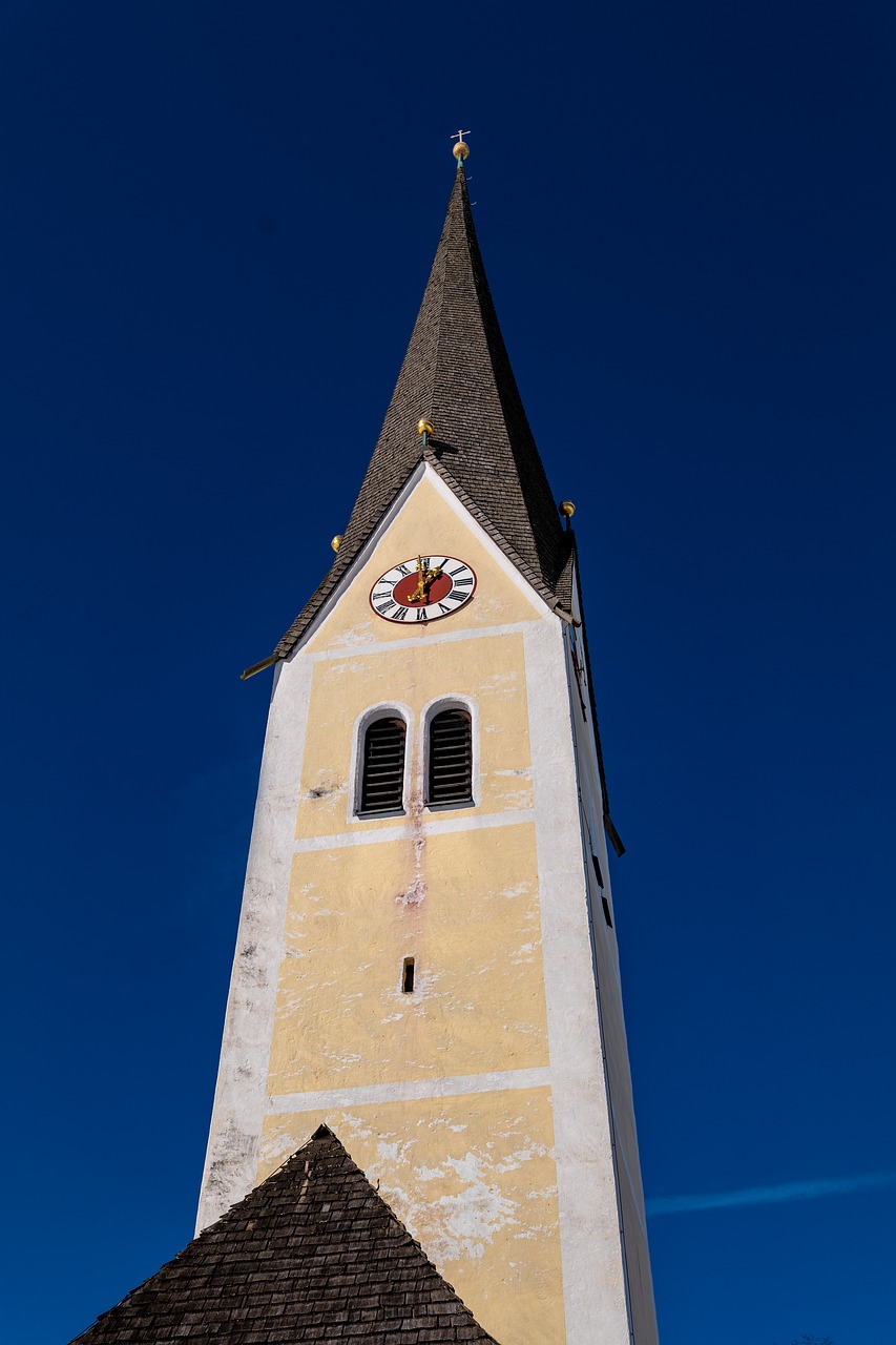 church  sky  religion free photo