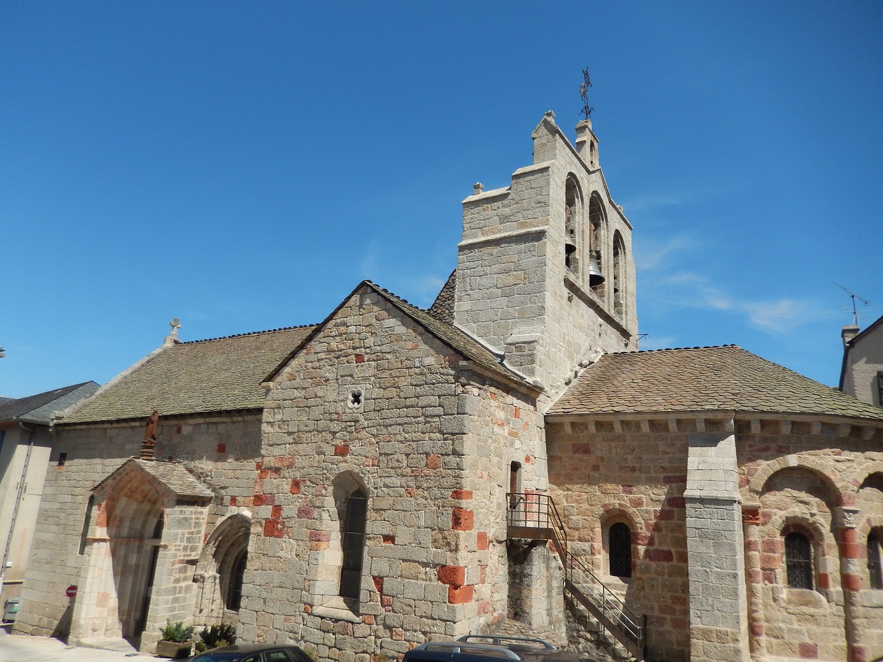 church village bell tower free photo