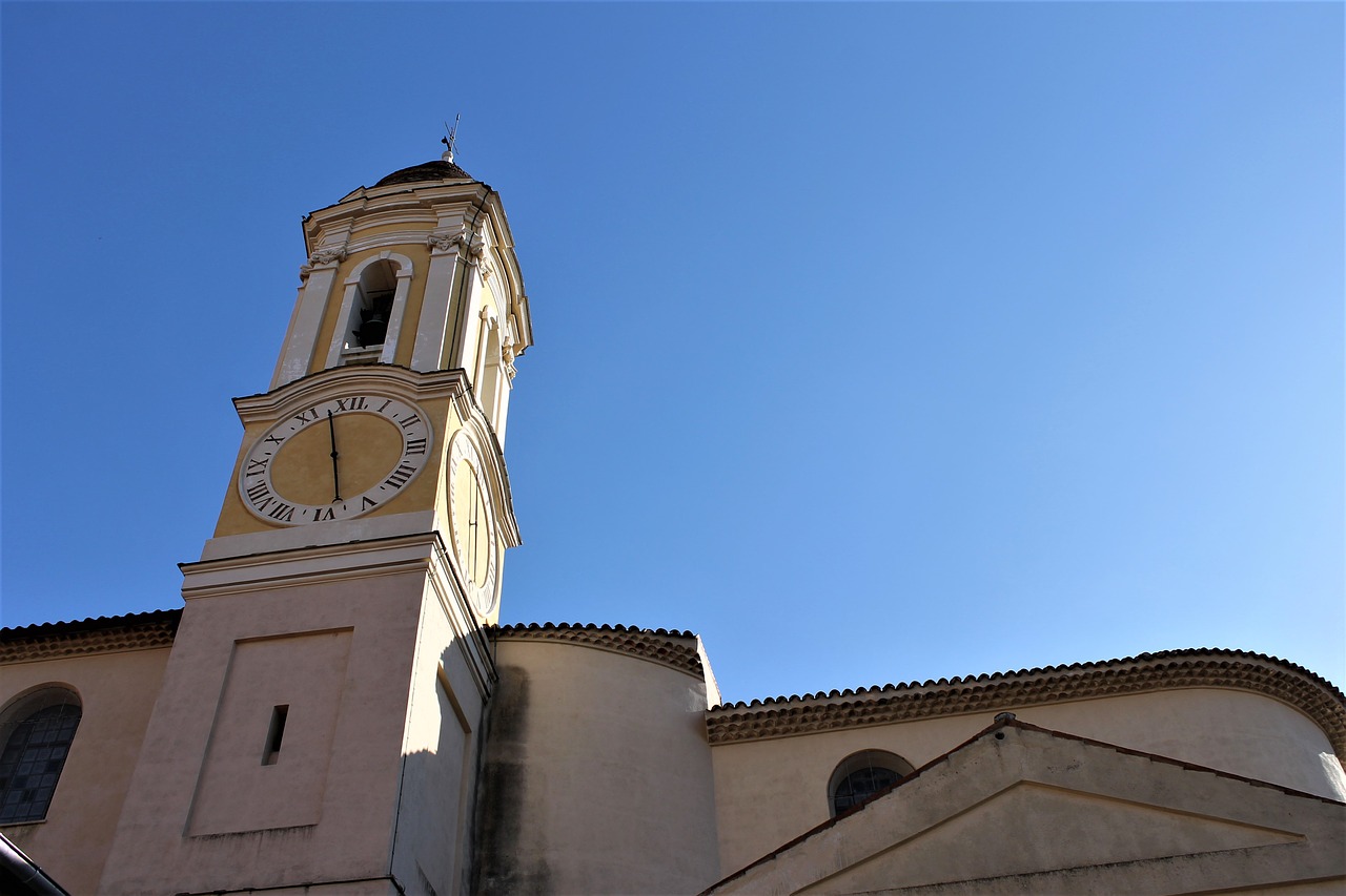 church  bell tower  time free photo