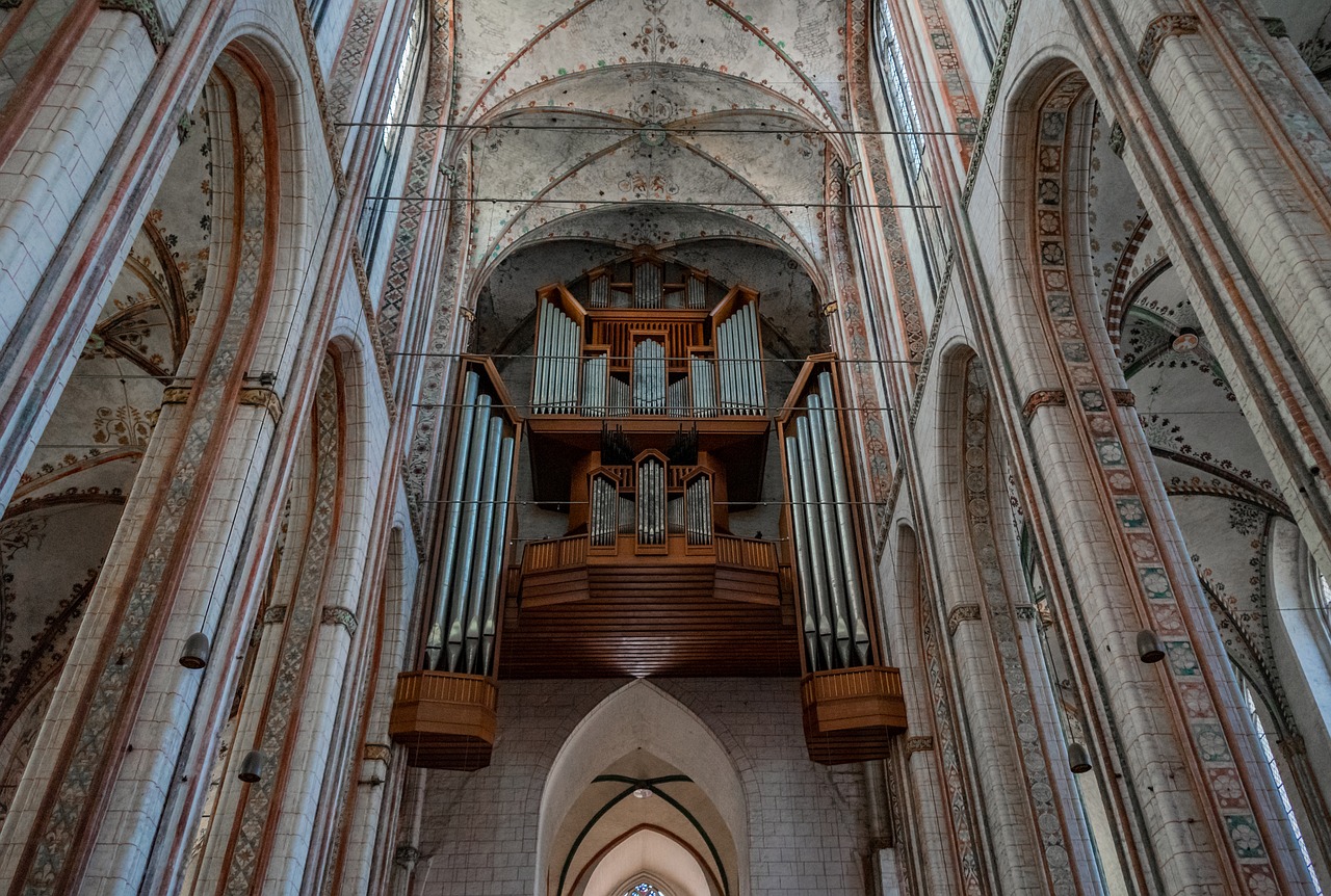 church  chapel  organ free photo