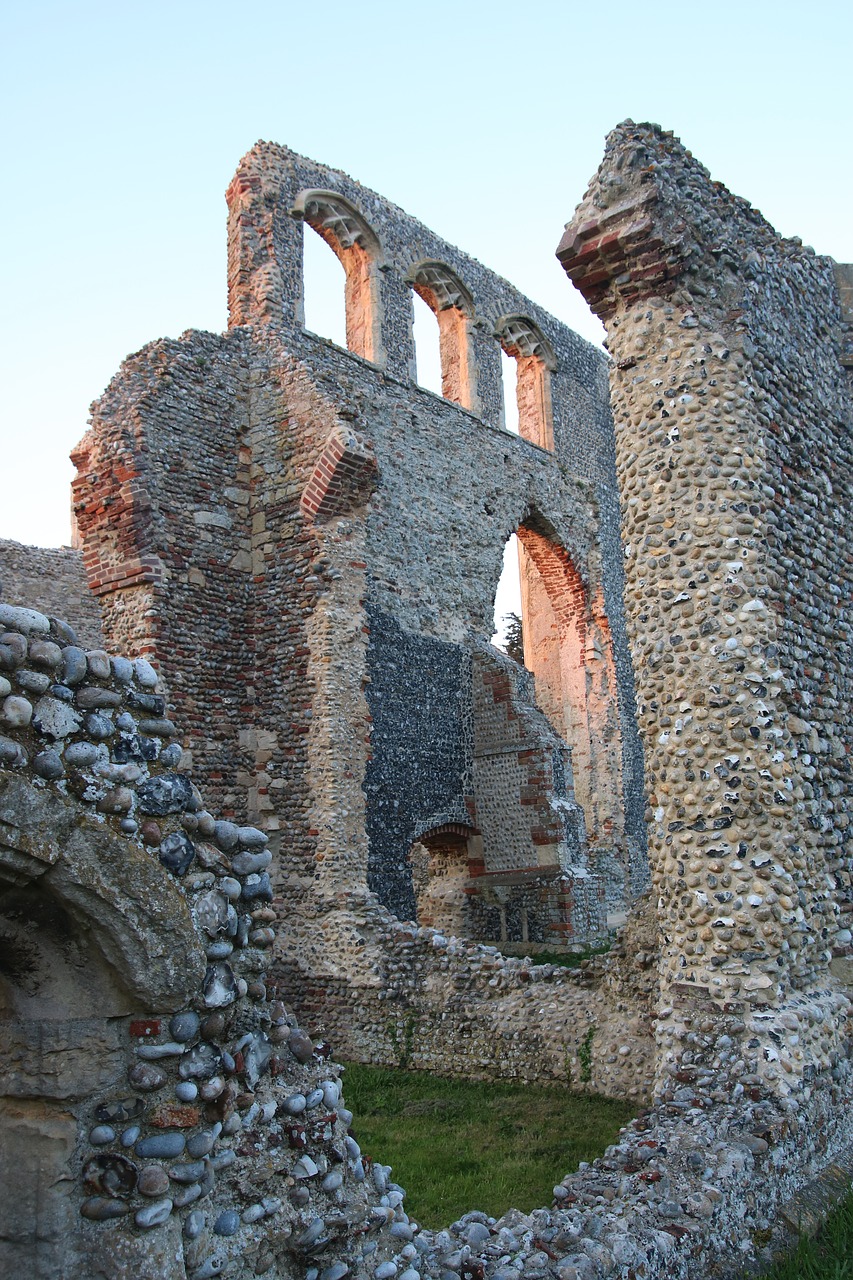 church  ruin  building free photo