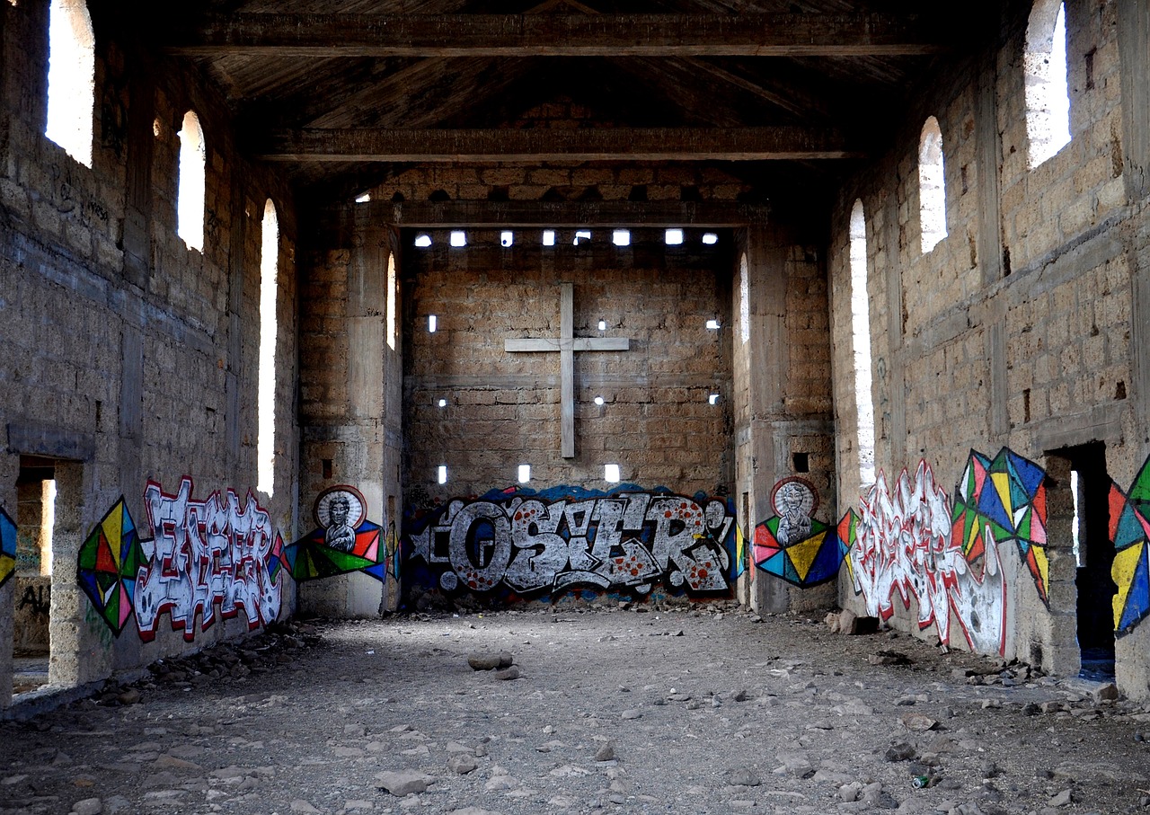 church  old  abandoned free photo