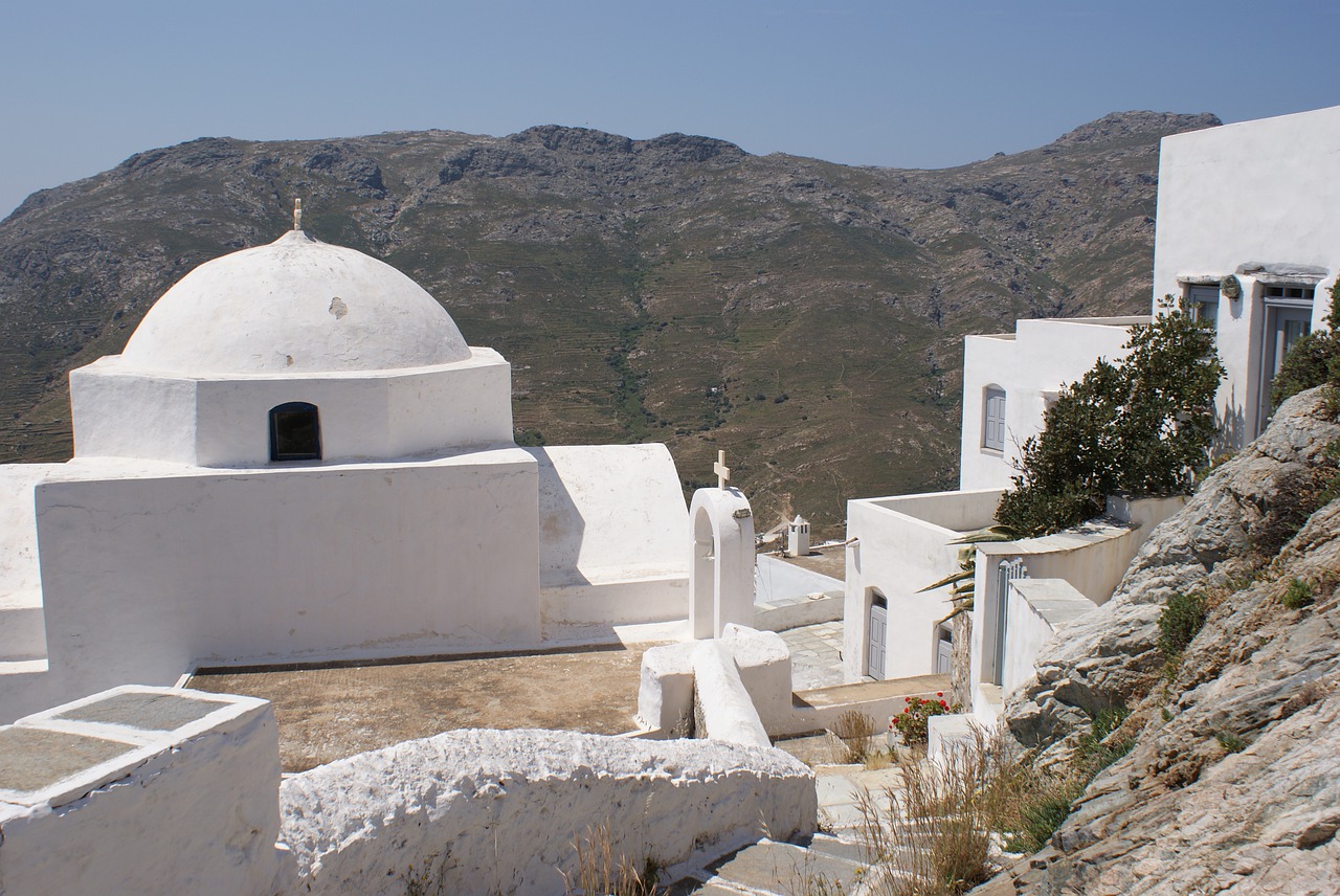 church  cyclades  greece free photo