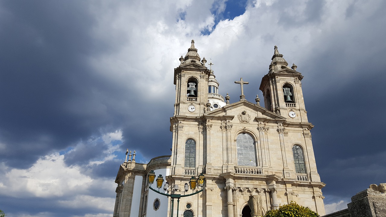 church  santuario de sameiro  portugal free photo