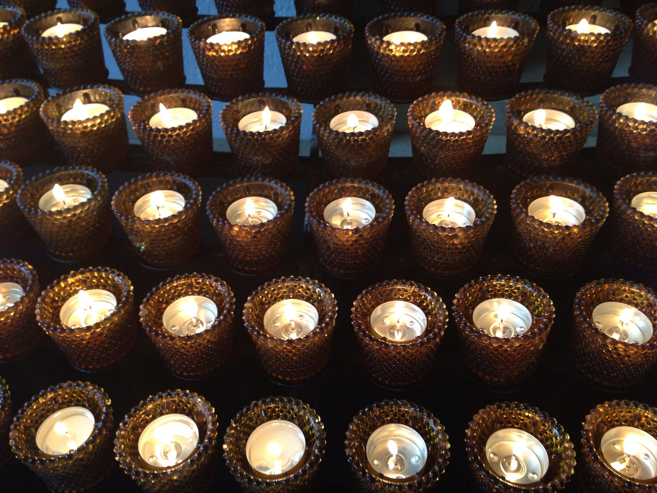 church candles faith free photo