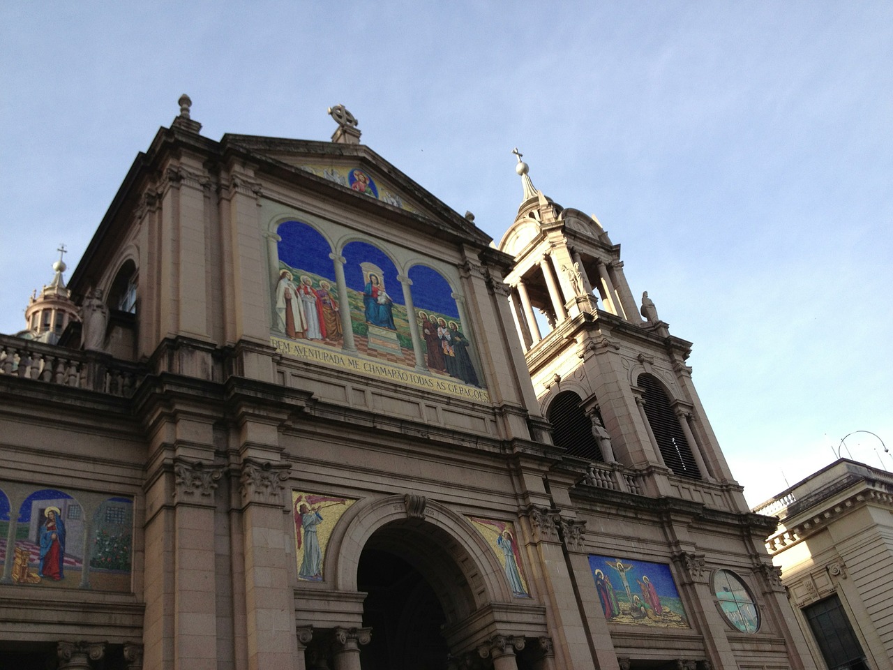 church cathedral porto alegre free photo