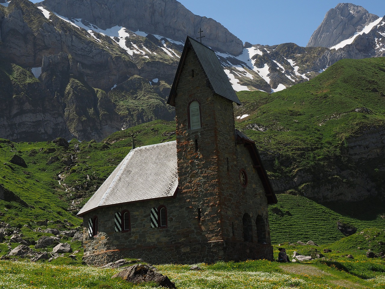 church chapel meglisalp free photo