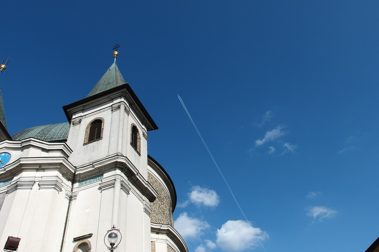 church sky caves free photo