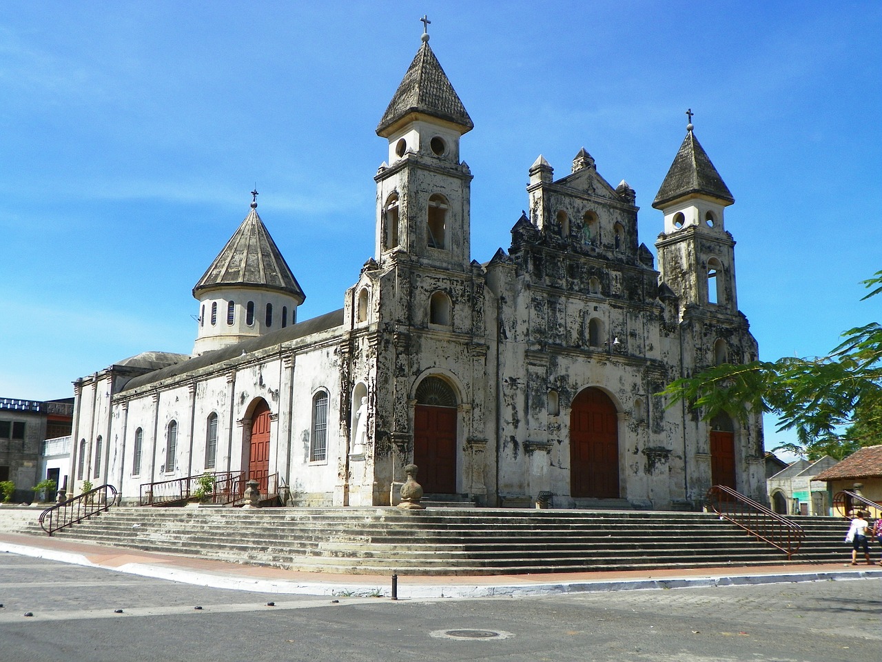 church nicaragua colonial free photo