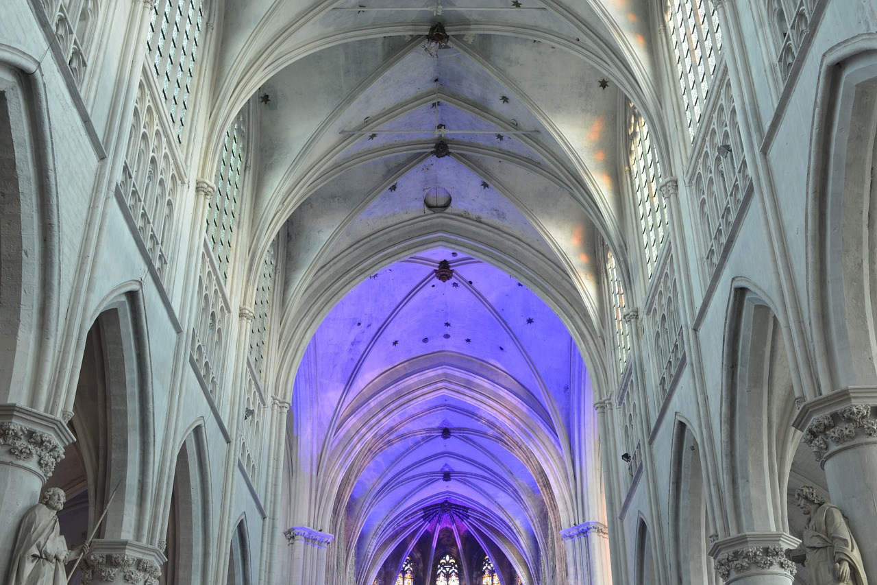 church building vaults free photo