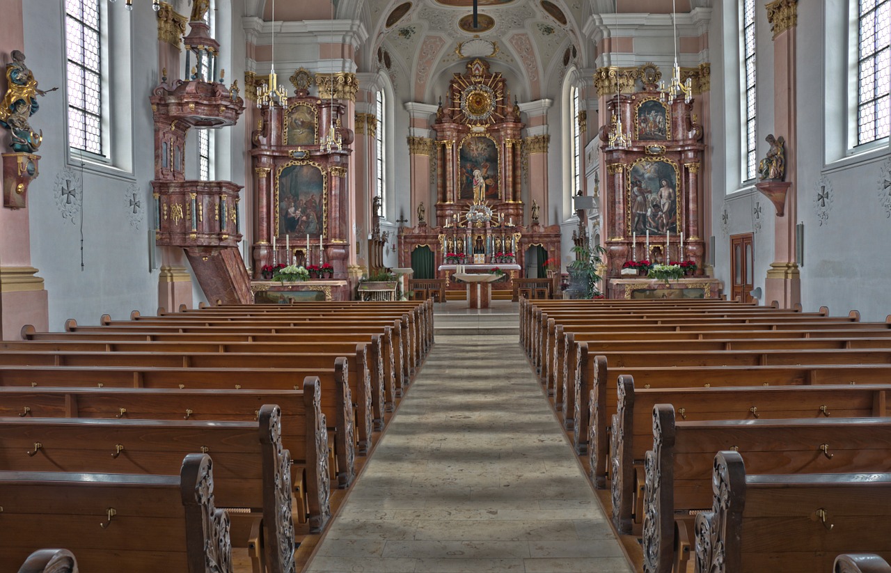 church baroque hdr free photo