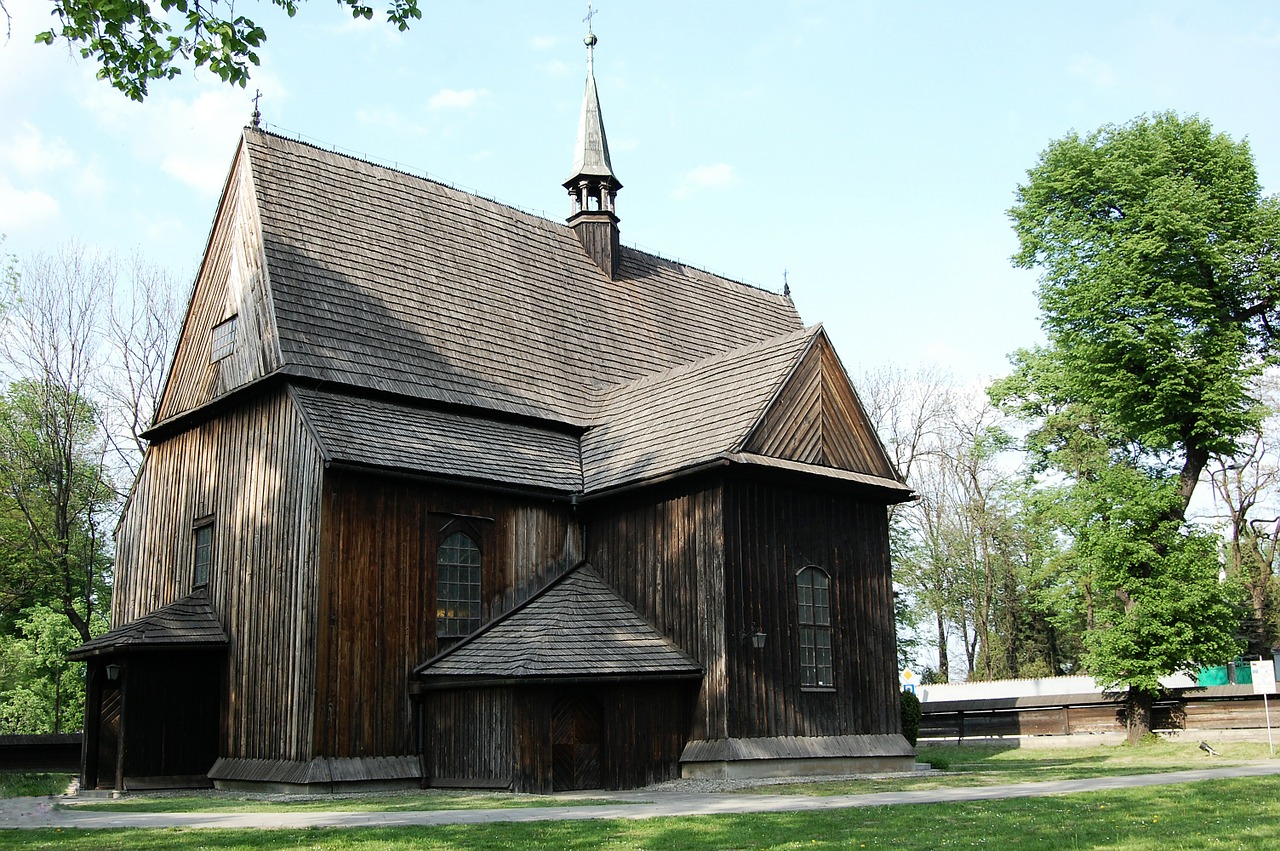 church wooden church malopolska free photo
