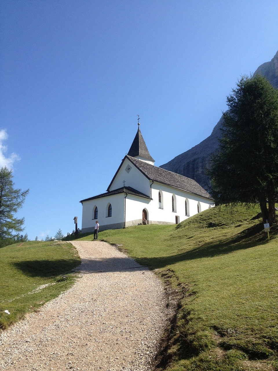 church altaadige dolomites free photo