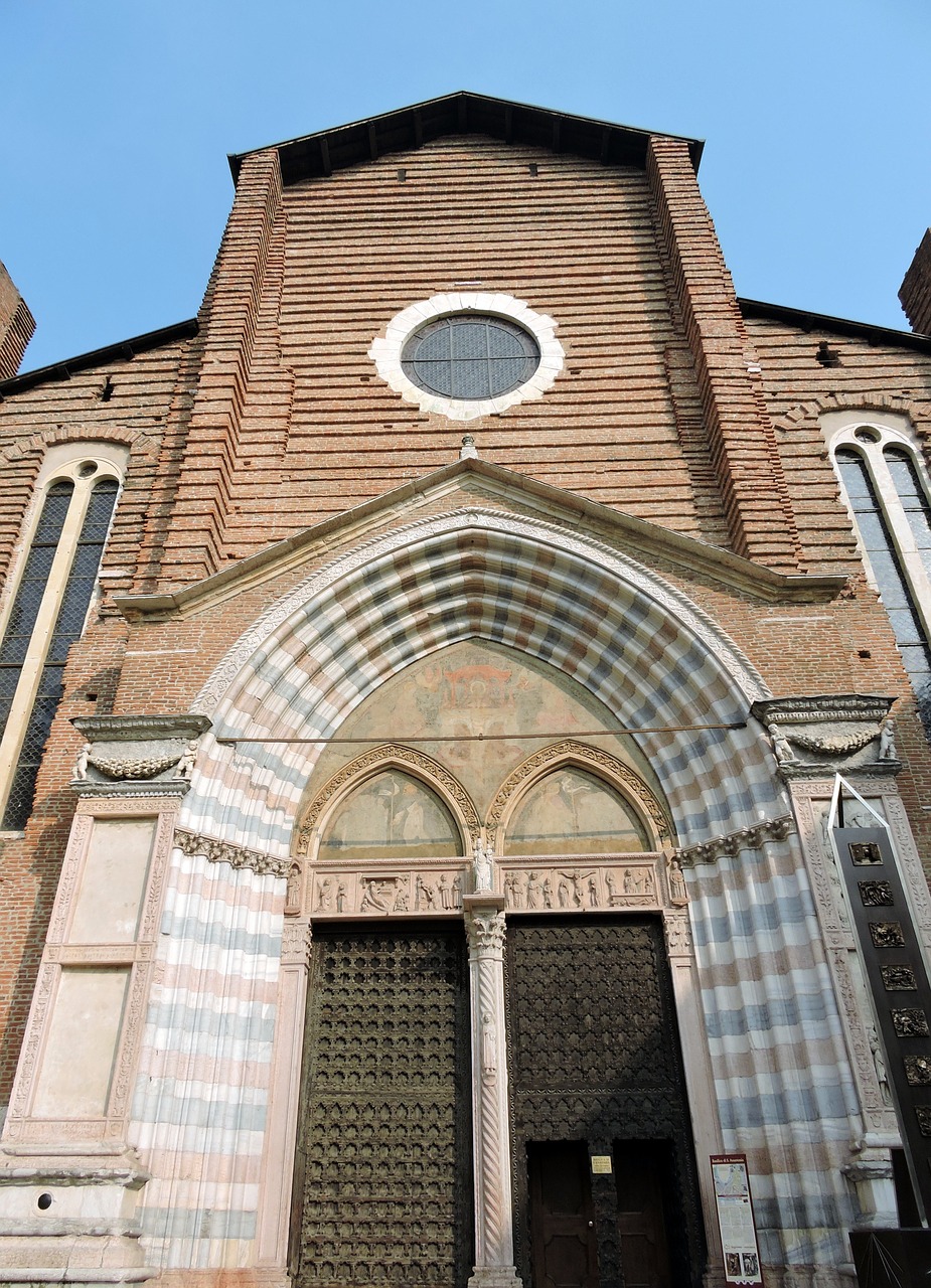church saint anastasia verona free photo