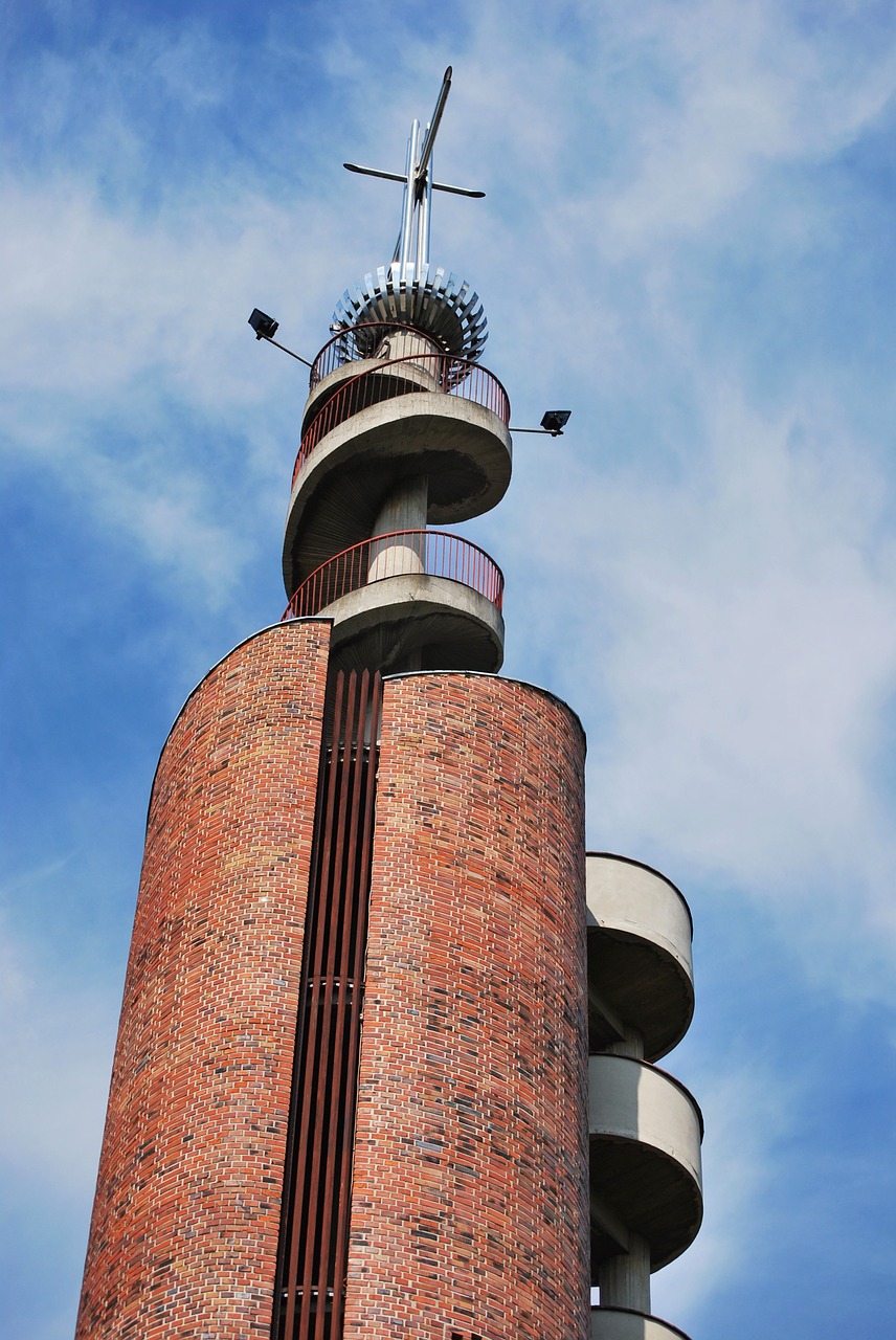 church tower brick free photo