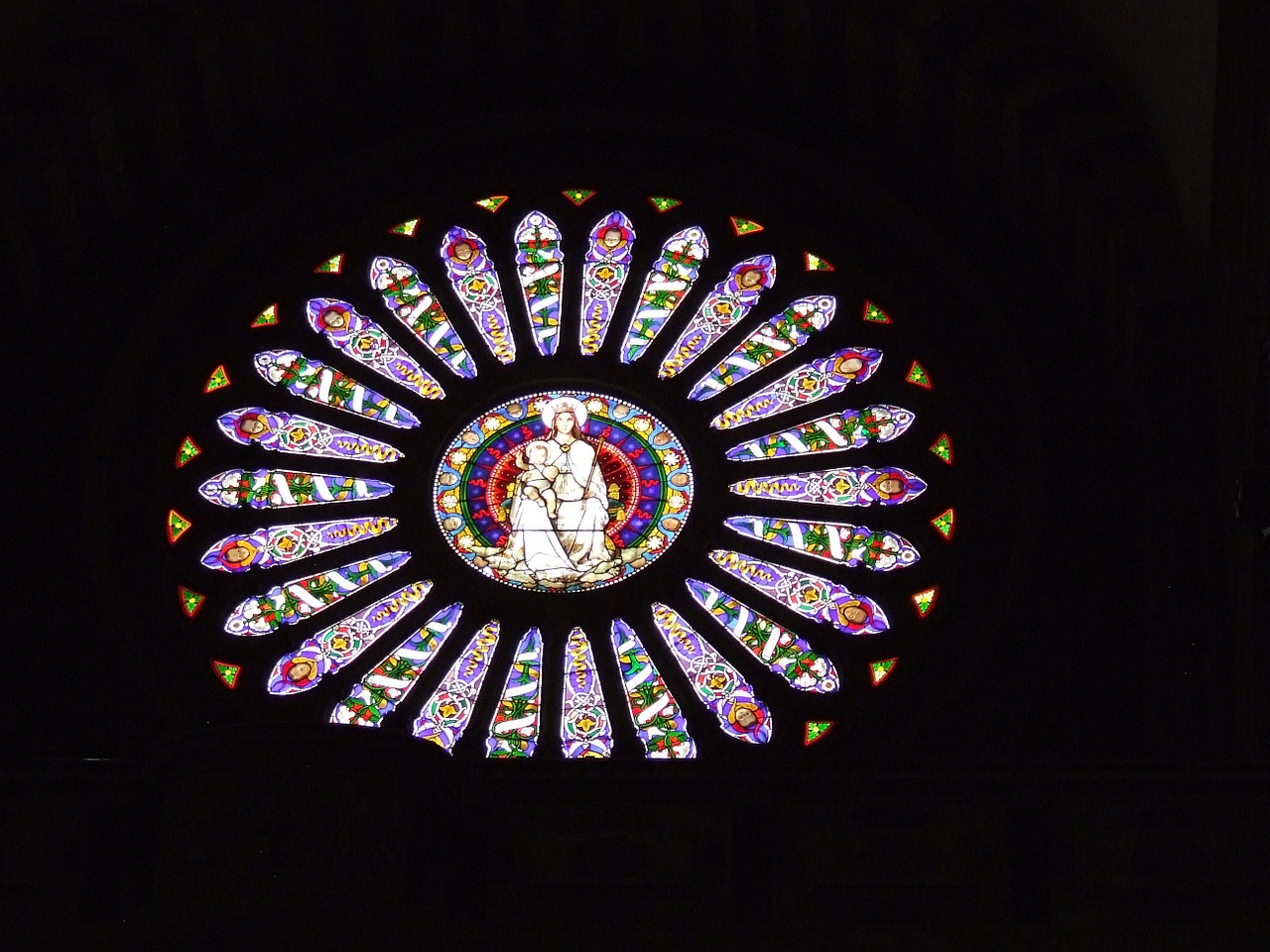 church window italy free photo