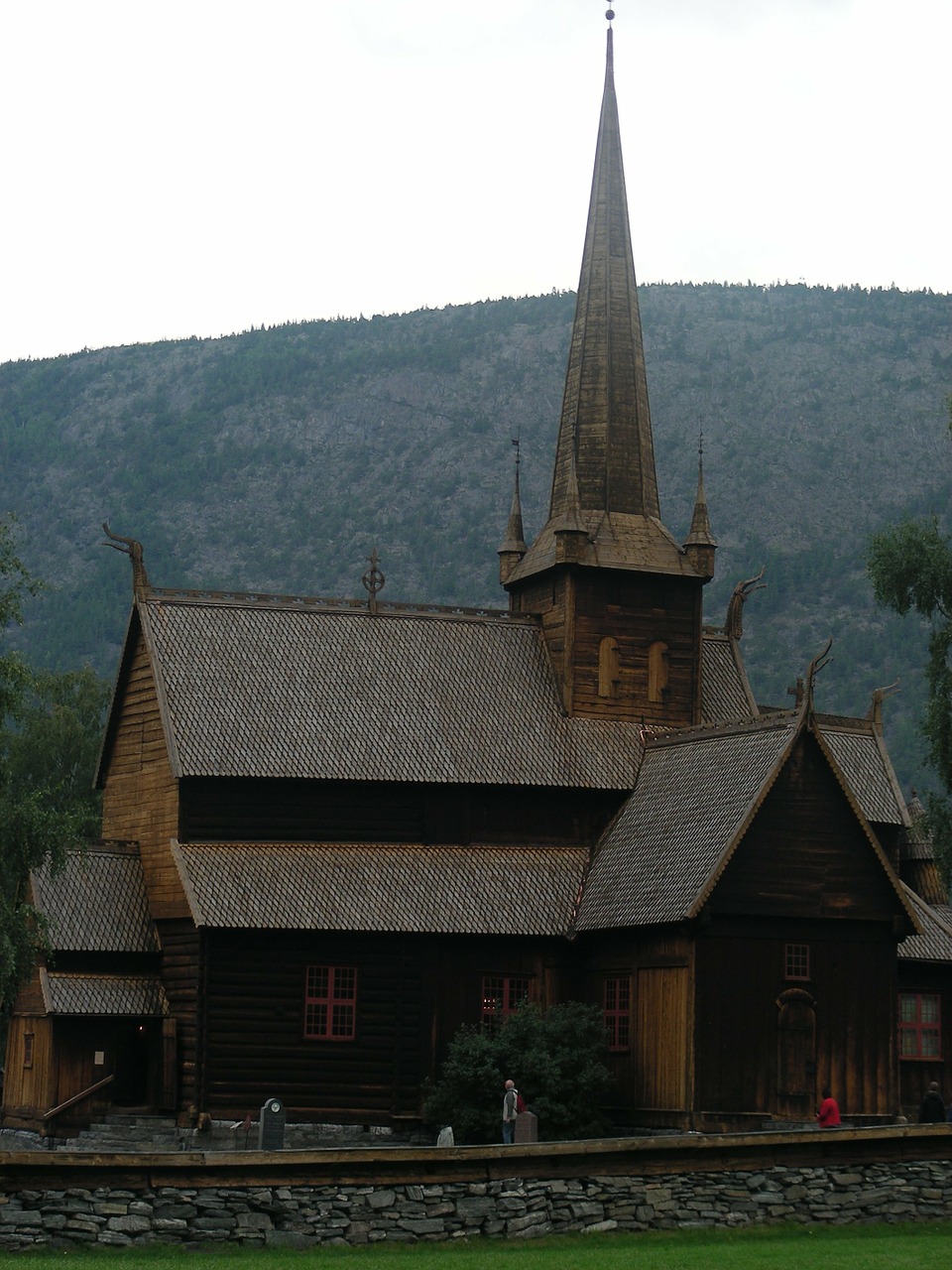 church wooden church norway free photo