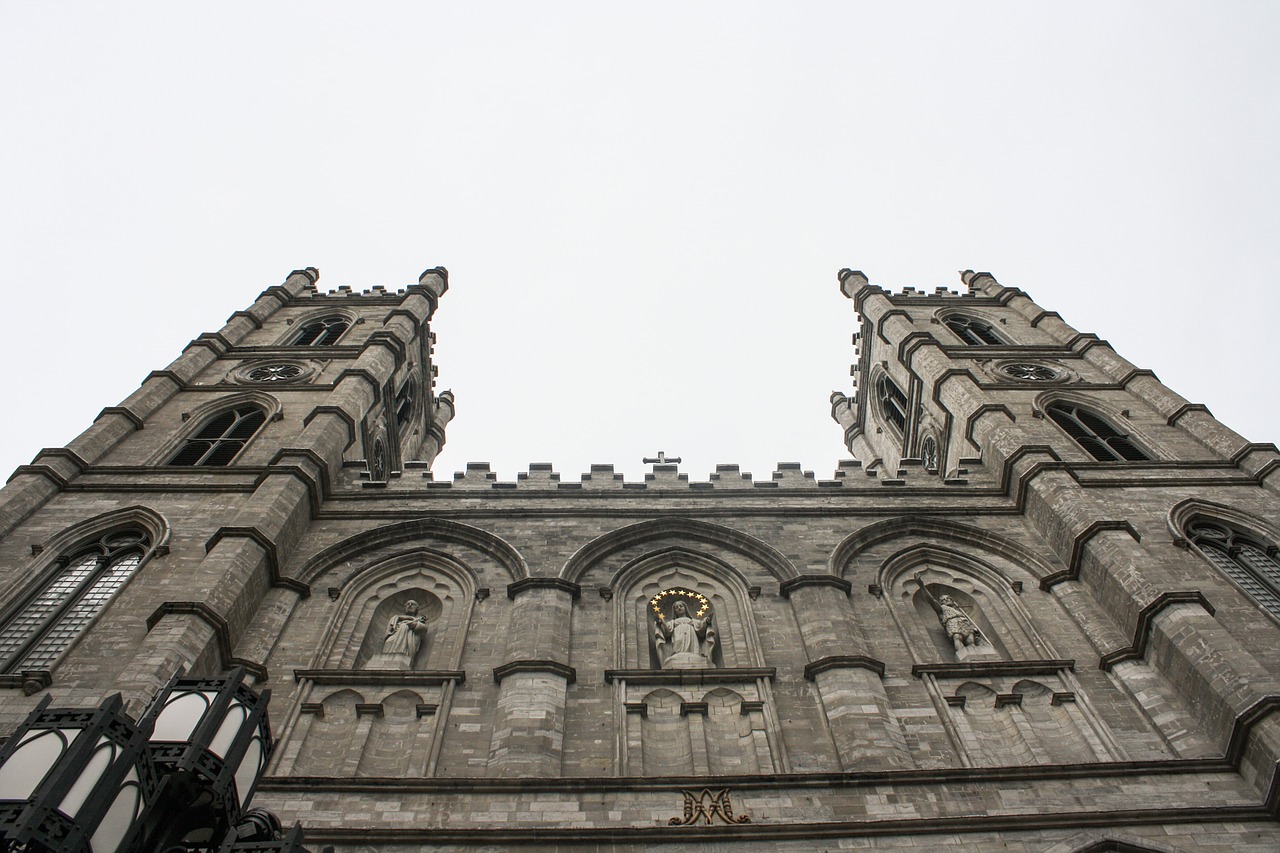 church notre-dame montreal free photo