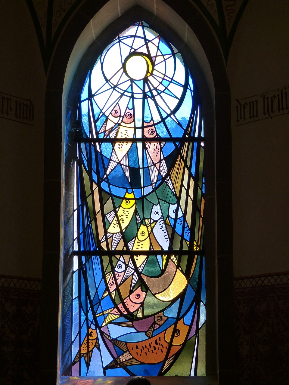 church window stained glass free photo