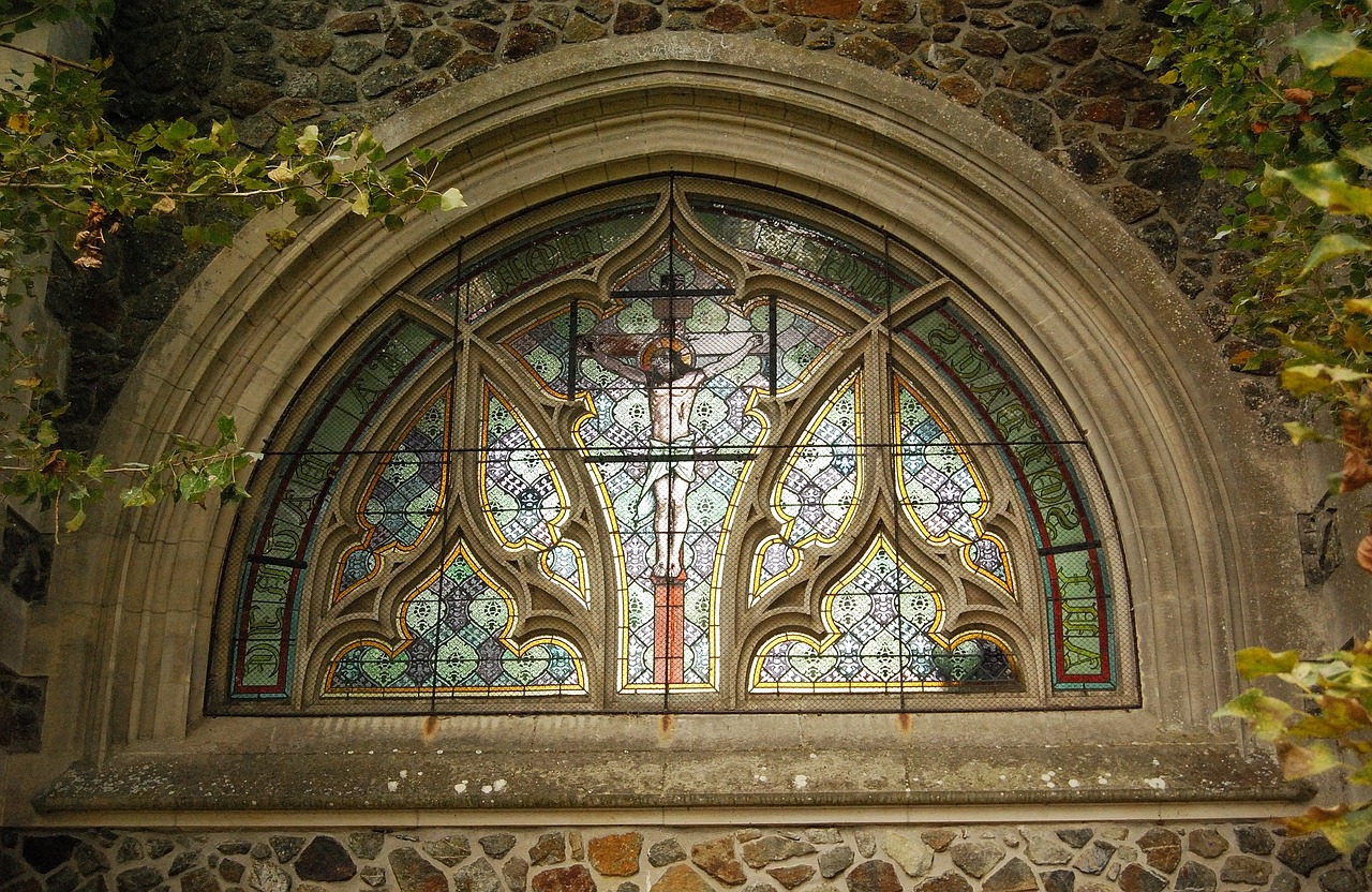 church window france free photo