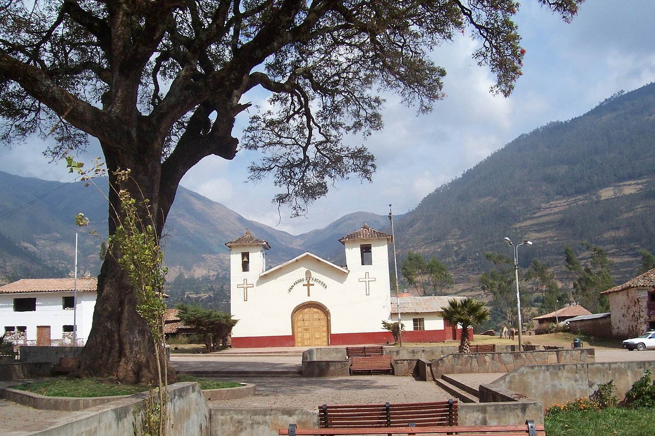 church peru sky free photo