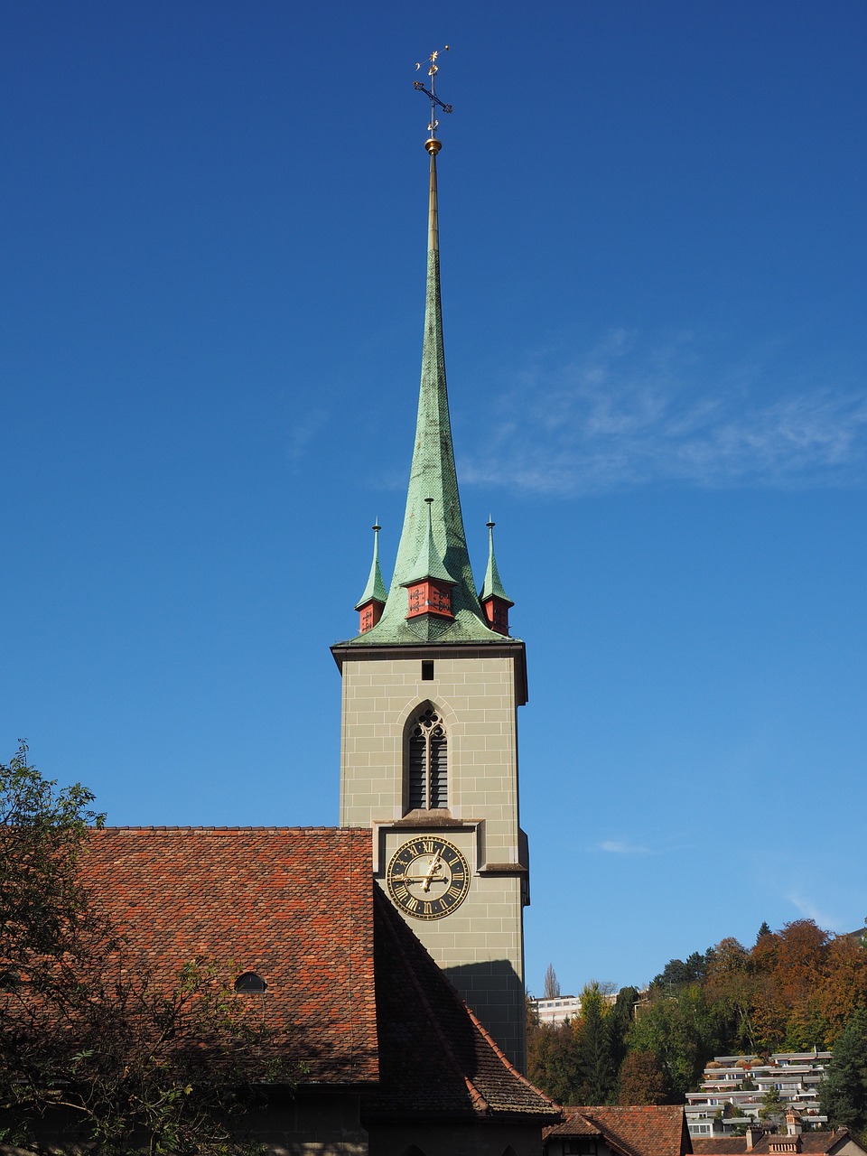 church steeple nydeggkirche free photo