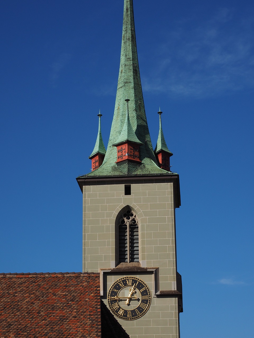 church steeple nydeggkirche free photo